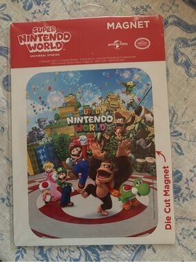 Epic Universe Grand Opening Day Magnet Universal Nintendo World